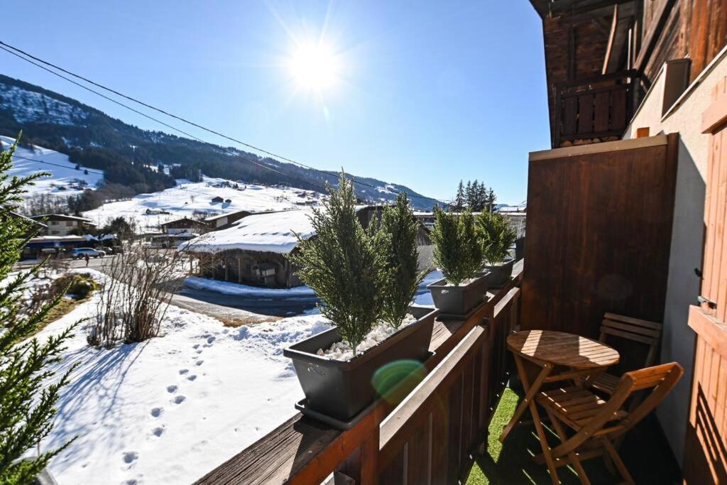 Apartament Le Balcon Des Neiges Praz-sur-Arly Zewnętrze zdjęcie